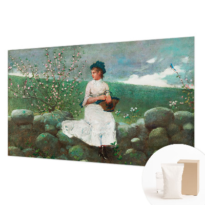Fotobehang voor slaapkamer Bloemrijke vrede