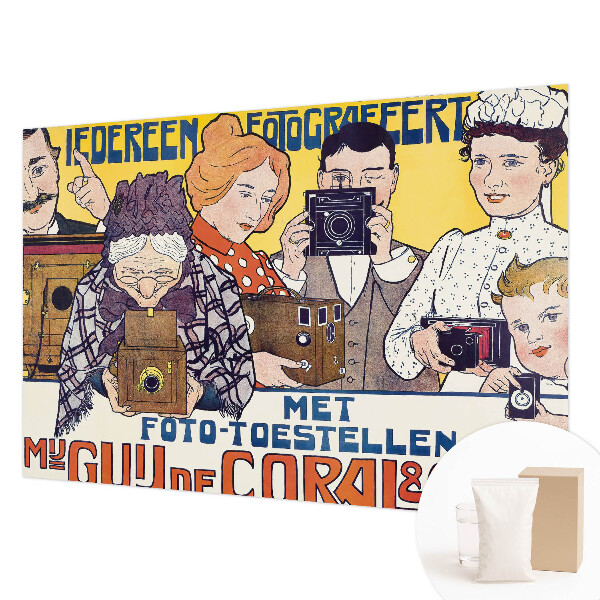 Fotobehang voor de slaapkamer Passie voor fotografie