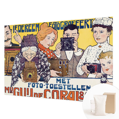 Fotobehang voor de slaapkamer Passie voor fotografie