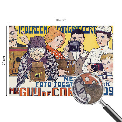 Fotobehang voor de slaapkamer Passie voor fotografie