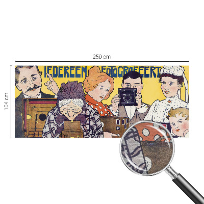 Fotobehang voor de slaapkamer Passie voor fotografie