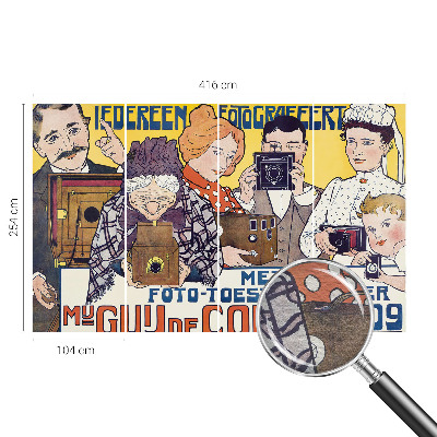 Fotobehang voor de slaapkamer Passie voor fotografie