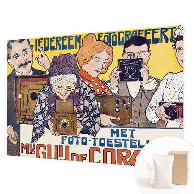 Fotobehang voor de slaapkamer Passie voor fotografie