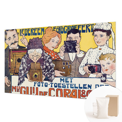 Fotobehang voor de slaapkamer Passie voor fotografie