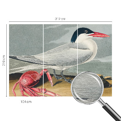 Modern fotobehang voor de woonkamer met een zeegezicht