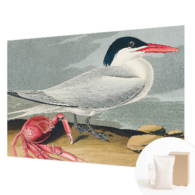 Modern fotobehang voor de woonkamer met een zeegezicht