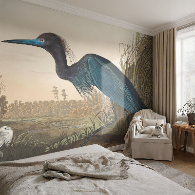 Foto behang op maat Watervogels