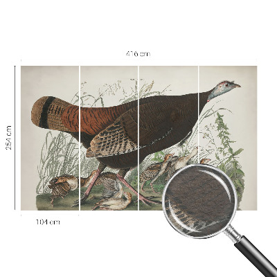 Modern fotobehang met een natuurlijk harmonisch motief