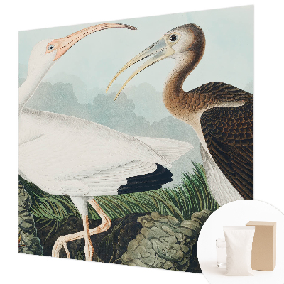 Luxe fotobehang met een vogelpaar als motief