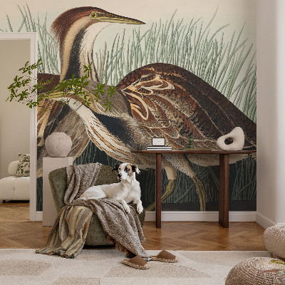 Hoogwaardig fotobehang met een realistische weergave van vogels