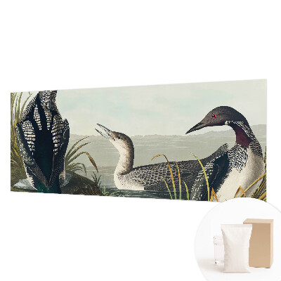 Uniek fotobehang Vogels boven het water