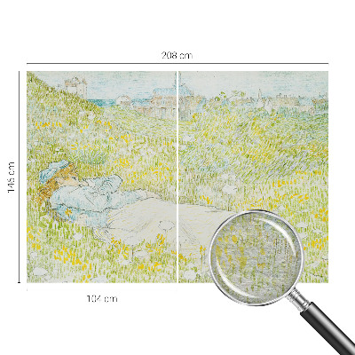 Naadloos fotobehang Lente ontspanning