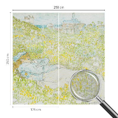 Naadloos fotobehang Lente ontspanning