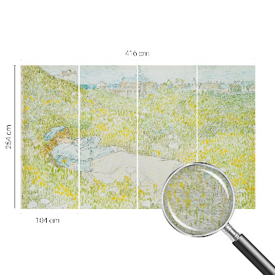 Naadloos fotobehang Lente ontspanning