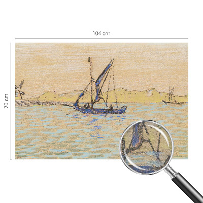 Fotobehang woonkamer Zee van vrede