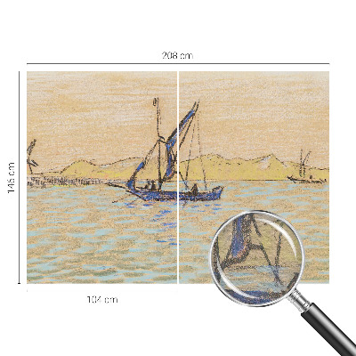 Fotobehang woonkamer Zee van vrede