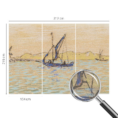 Fotobehang woonkamer Zee van vrede