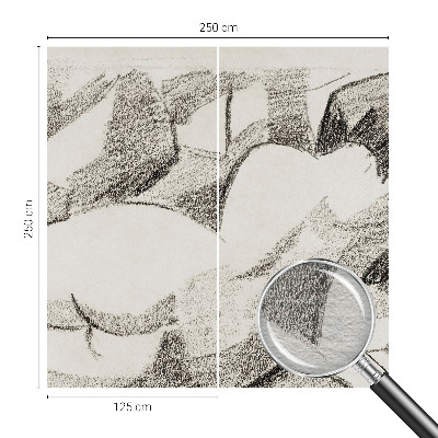 Fotobehang vliesbehang Een liggende figuur