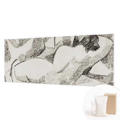 Fotobehang vliesbehang Een liggende figuur