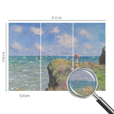 Vlies fotobehang op maat Vreedzaam landschap