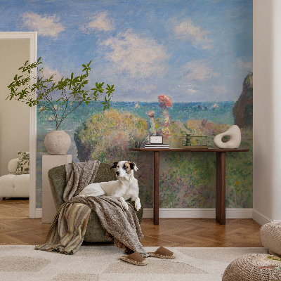 Vlies fotobehang op maat met een vredig landschap