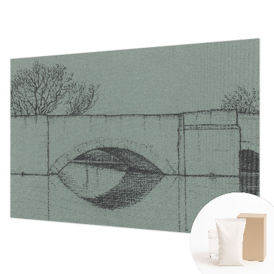 Foto behang op maat Boogbrug