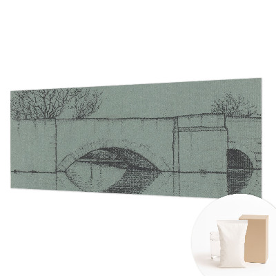 Foto behang op maat met afbeelding van een boogbrug