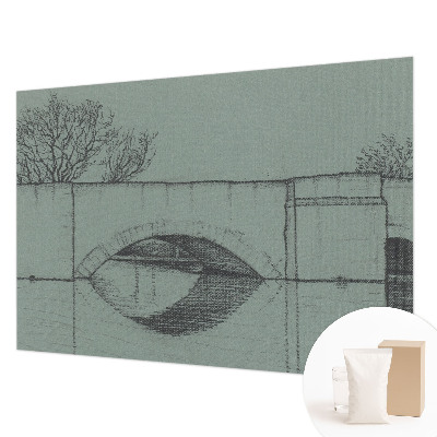 Foto behang op maat Boogbrug