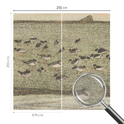 Fotobehang op maat Vogels vrede