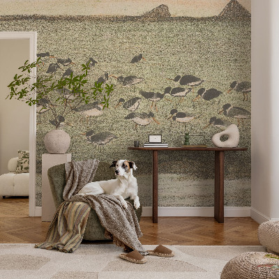 Fotobehang op maat Vogels vrede