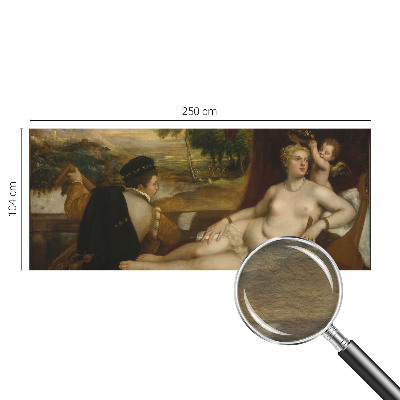 Modern fotobehang met een ontspannende scène