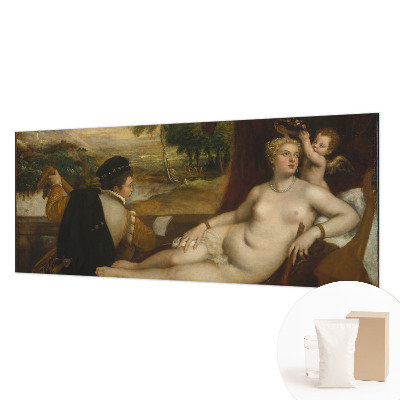Modern fotobehang met een ontspannende scène