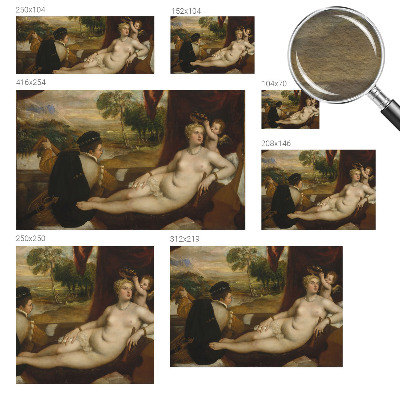 Modern fotobehang met een ontspannende scène