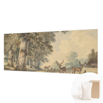 Modern fotobehang voor de woonkamer met het motief 'Bosvrede'