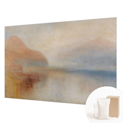 Premium fotobehang met een etherisch landschap als motief