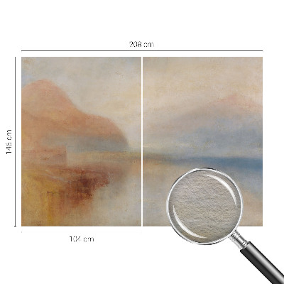 Premium fotobehang Etherisch landschap