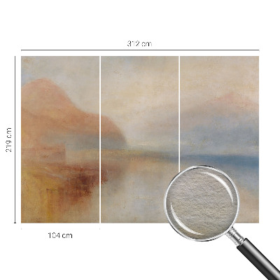 Premium fotobehang Etherisch landschap