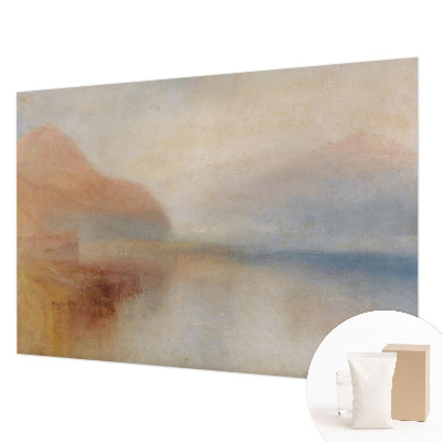 Premium fotobehang met een etherisch landschap als motief