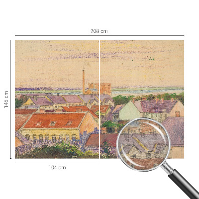 Kwalitatief fotobehang Stedelijke daken