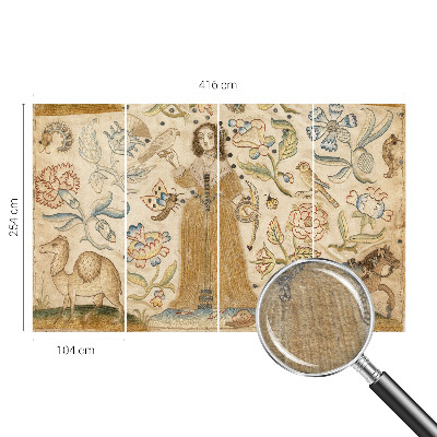 Sfeervol fotobehang Kleurrijke natuur