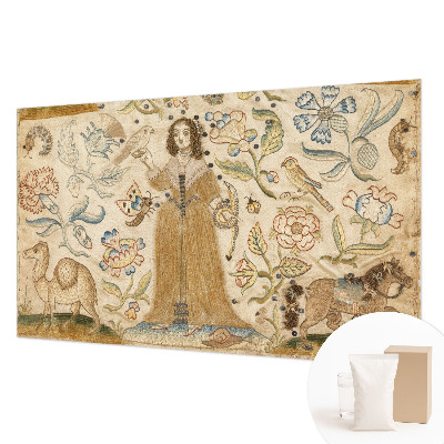 Sfeervol fotobehang Kleurrijke natuur