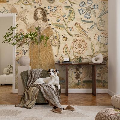 Sfeervol fotobehang Kleurrijke natuur