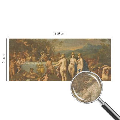 Groot fotobehang Oud feest