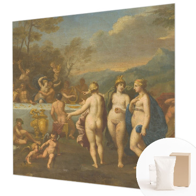 Groot fotobehang Oud feest