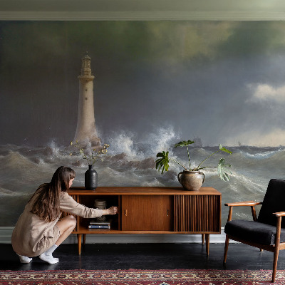 Vlies fotobehang met het motief 'Zeestormen'