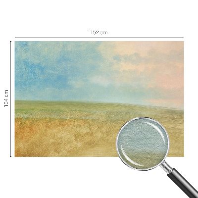 Vliesbehang fotobehang met pastelkleurige velden