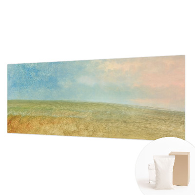 Vliesbehang fotobehang met pastelkleurige velden