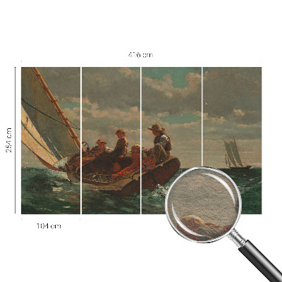 Fotobehang vlies met het thema 'Zee-expeditie' voor muren