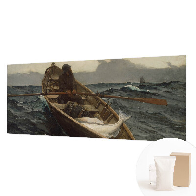 Fotobehang Visser op zee