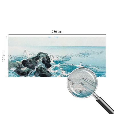 Behang met print met een zeegezicht